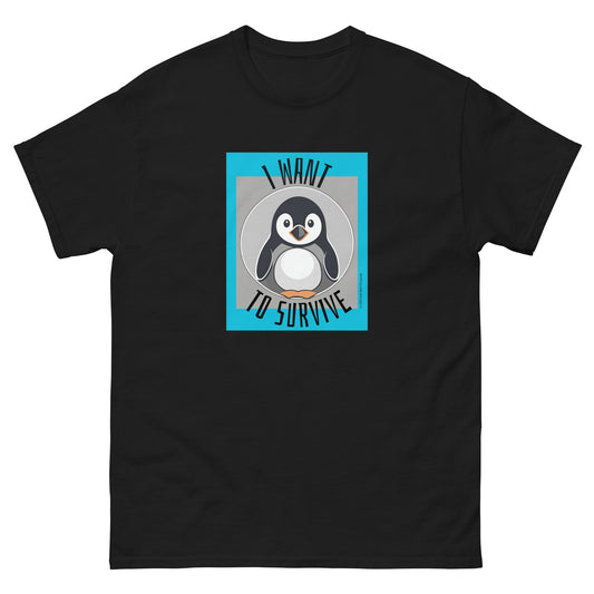 T-shirt classique homme pinguin