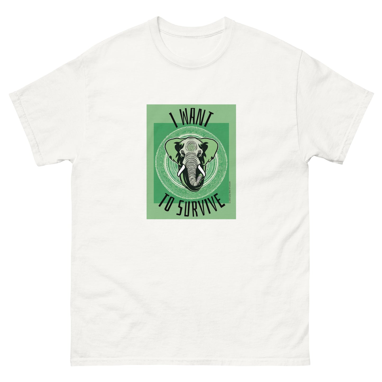 T-shirt classique homme elephant