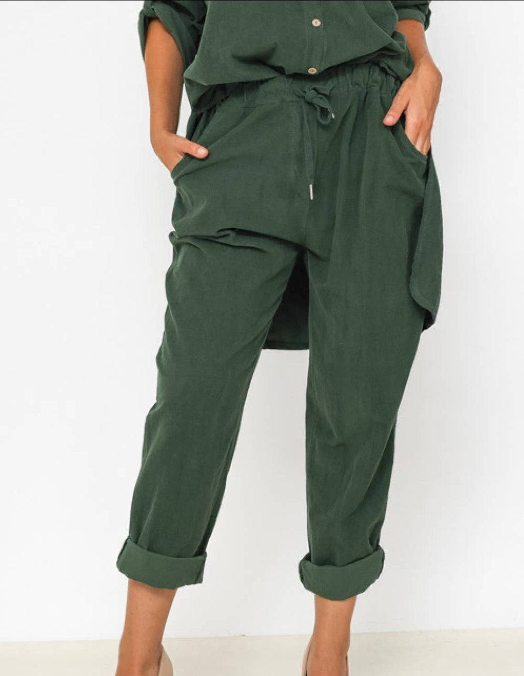 Pantalon velours côtelé TU