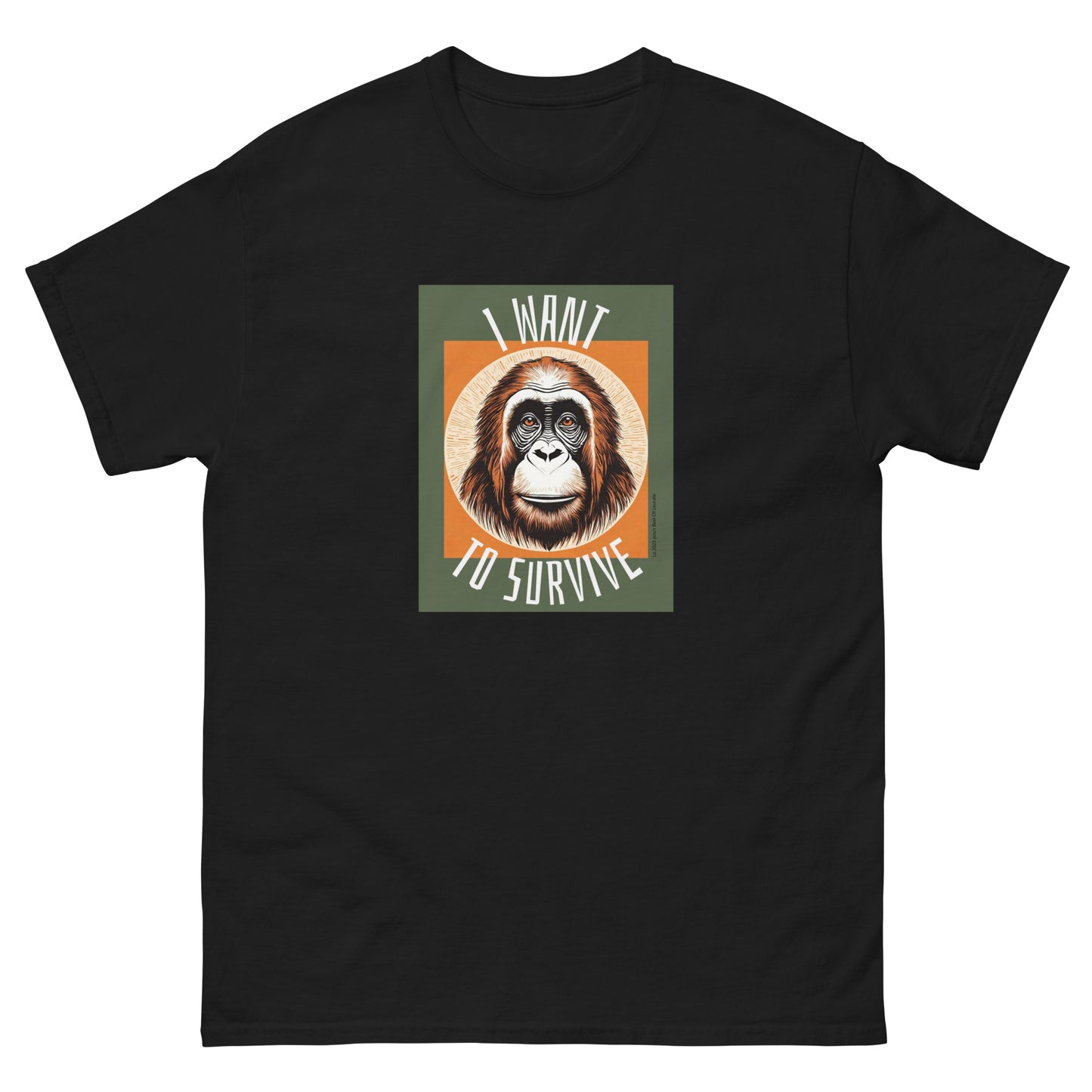 T-shirt classique homme monkey