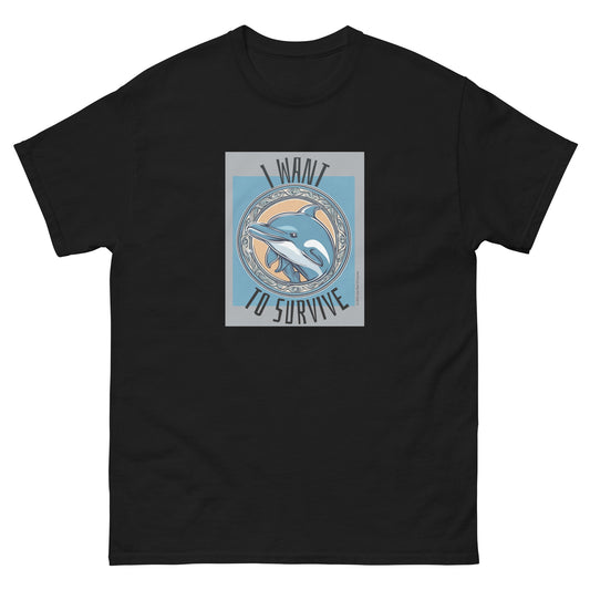 T-shirt classique homme dolphin