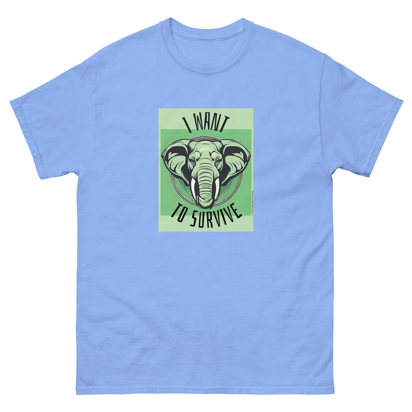 T-shirt classique homme elephant