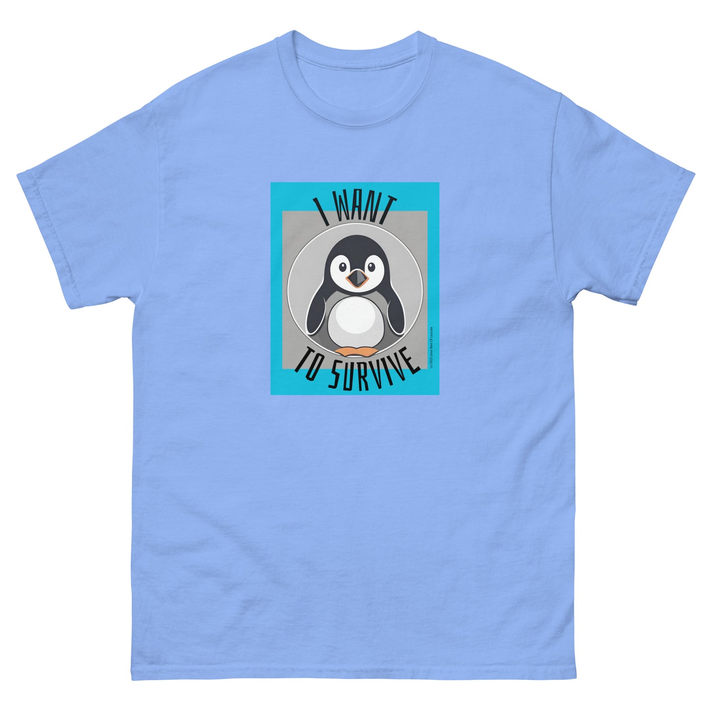 T-shirt classique homme pinguin