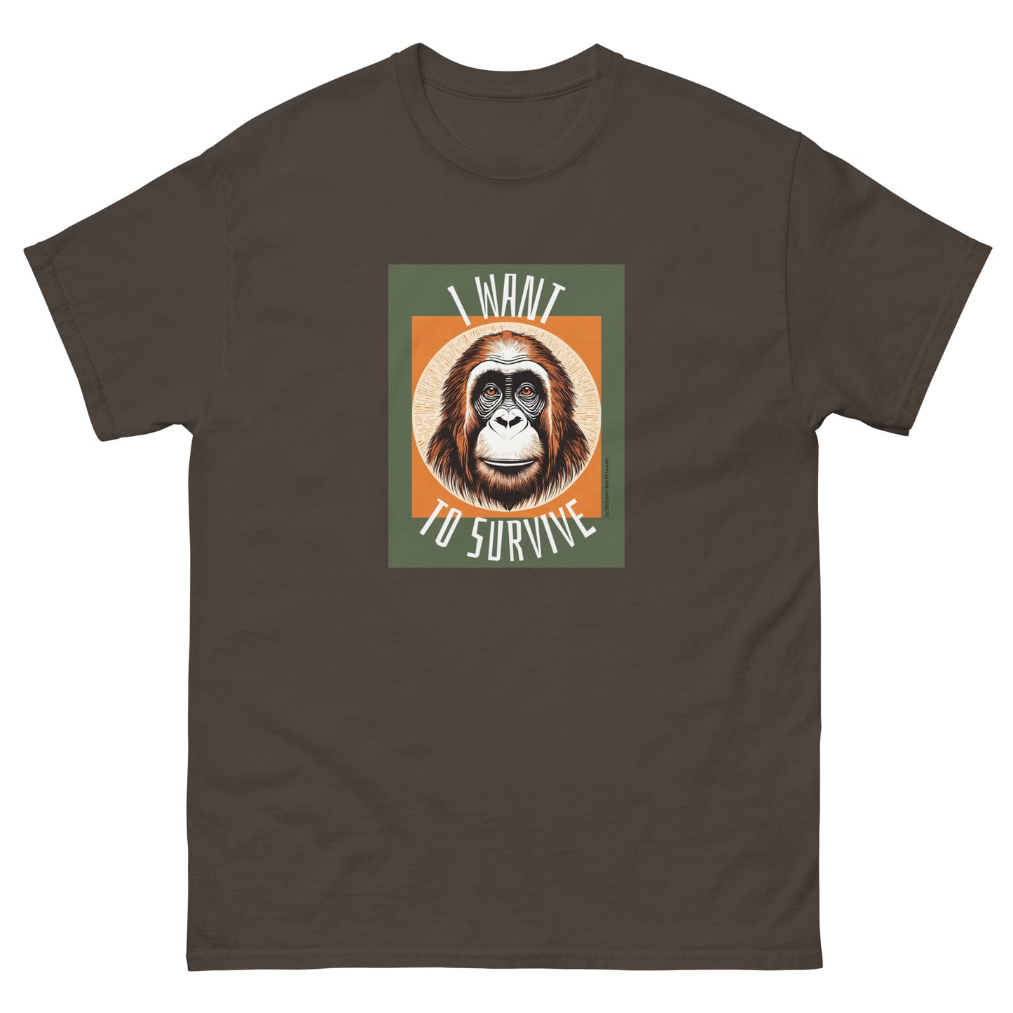 T-shirt classique homme monkey