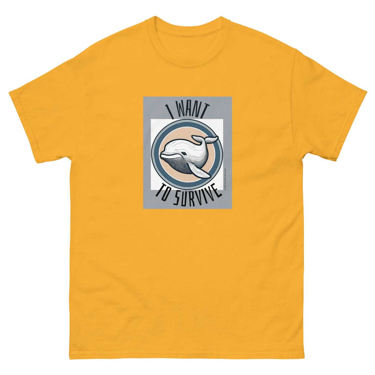 T-shirt classique homme whale