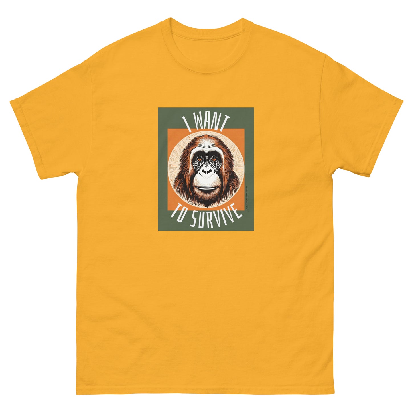 T-shirt classique homme monkey