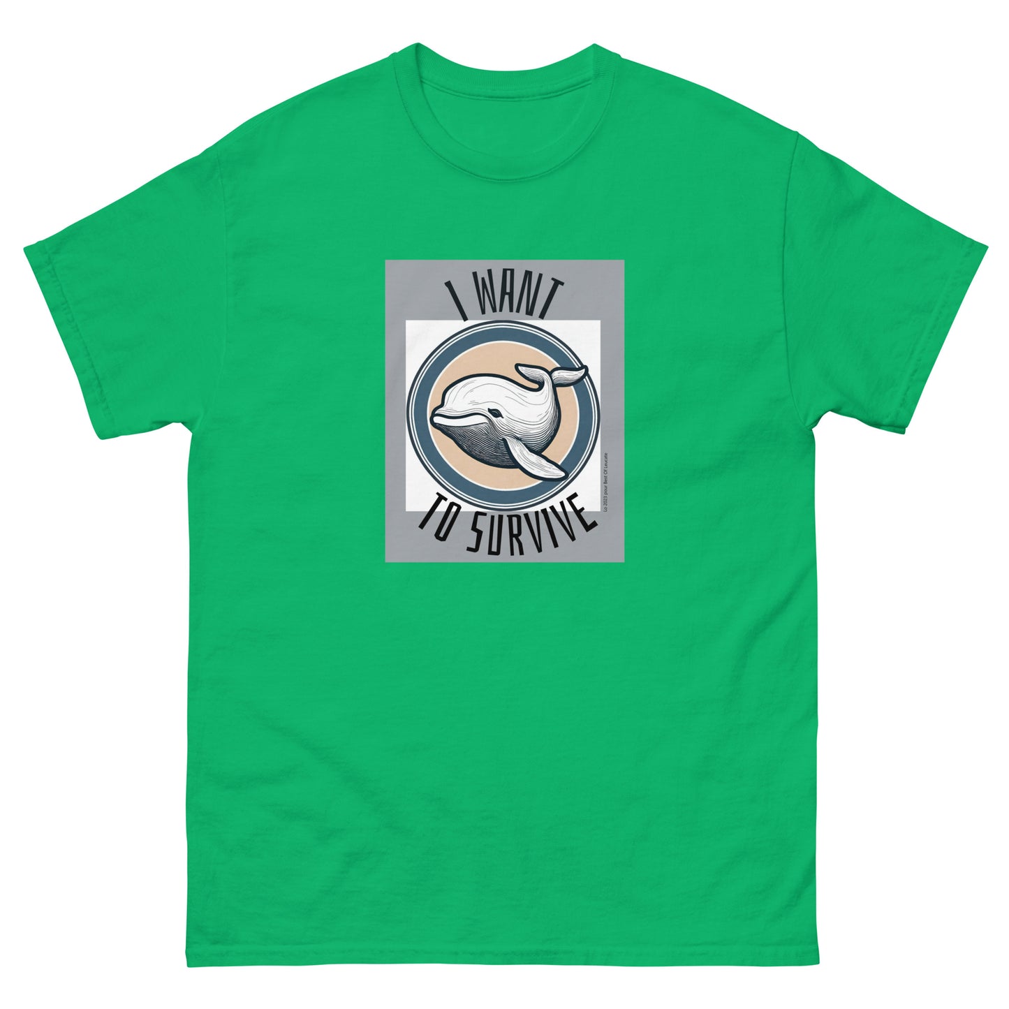 T-shirt classique homme whale