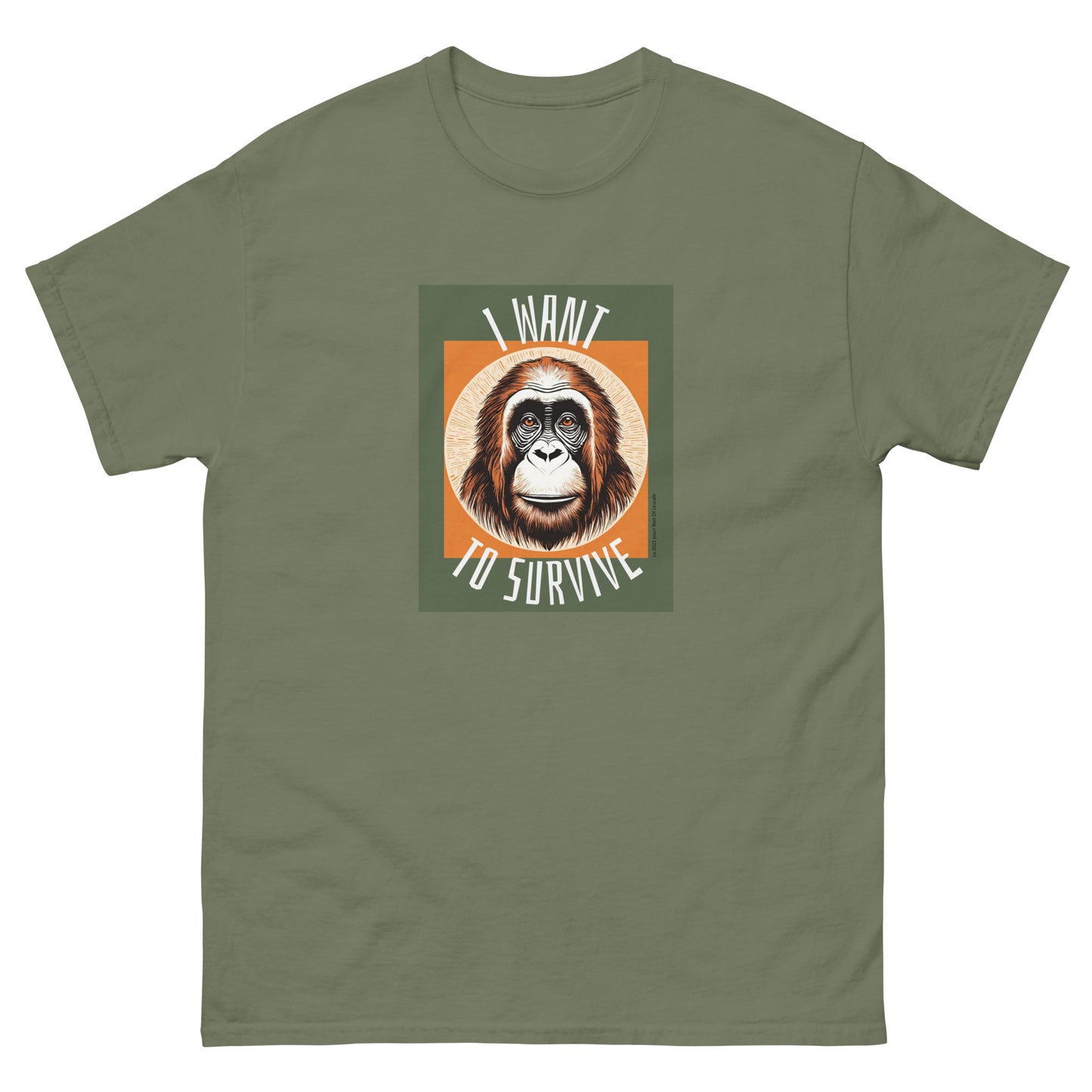 T-shirt classique homme monkey