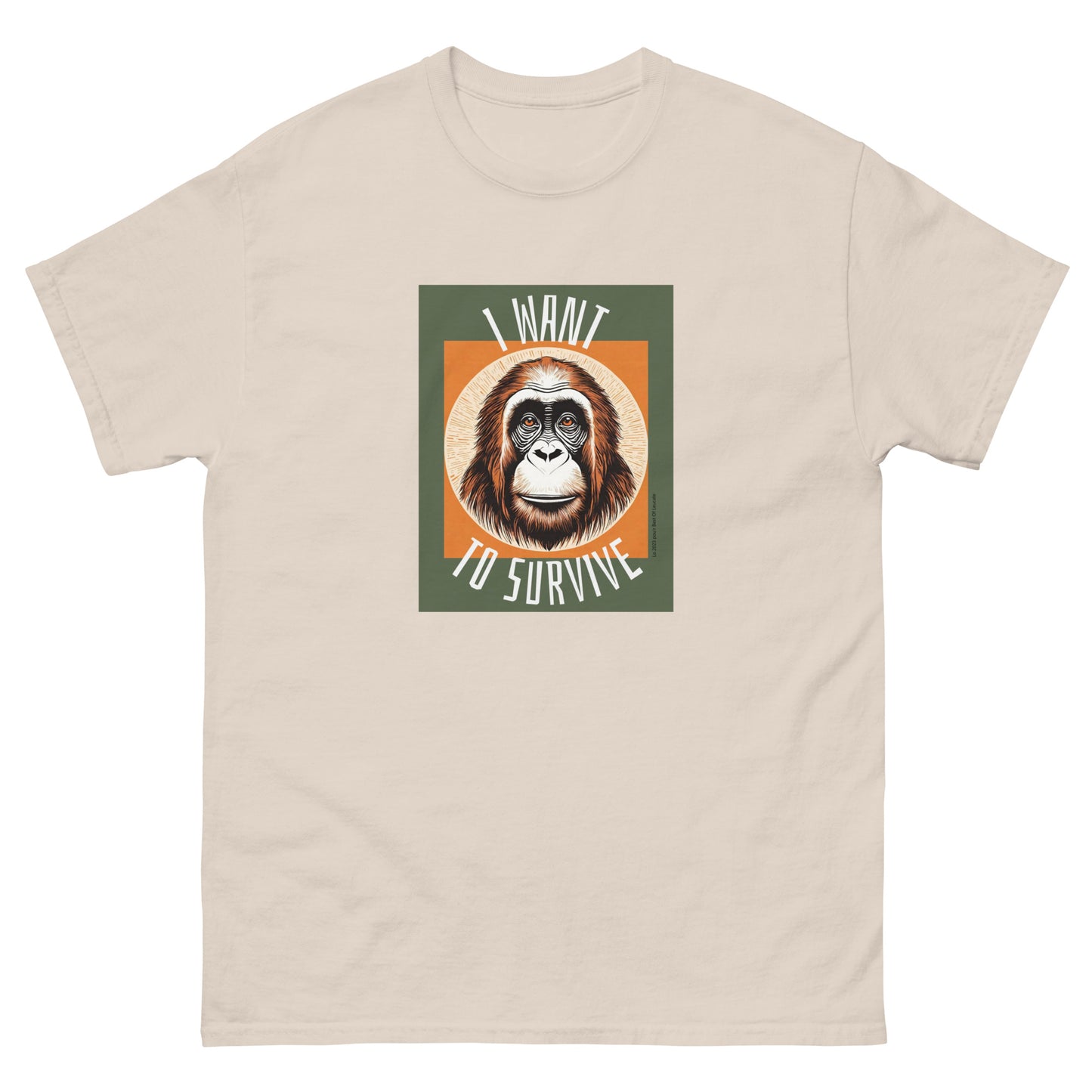 T-shirt classique homme monkey