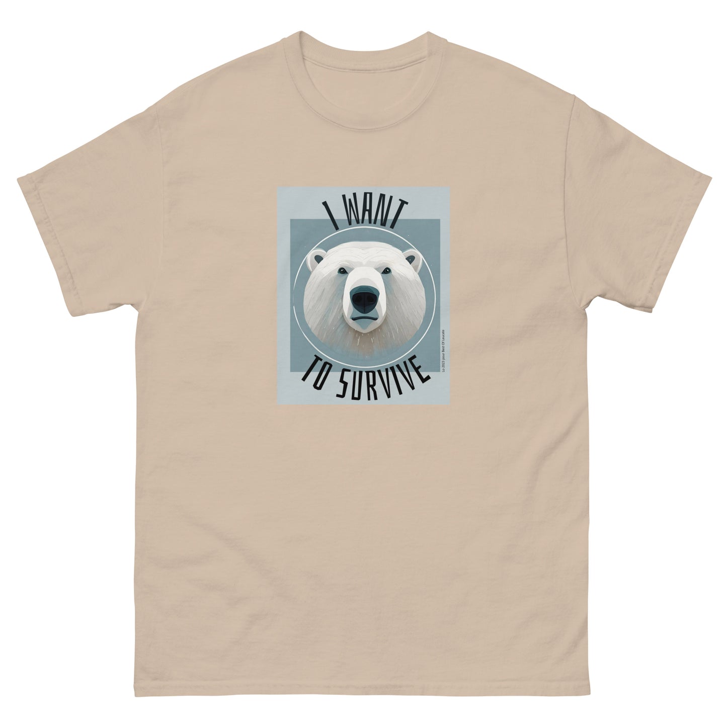 T-shirt classique homme polar bear