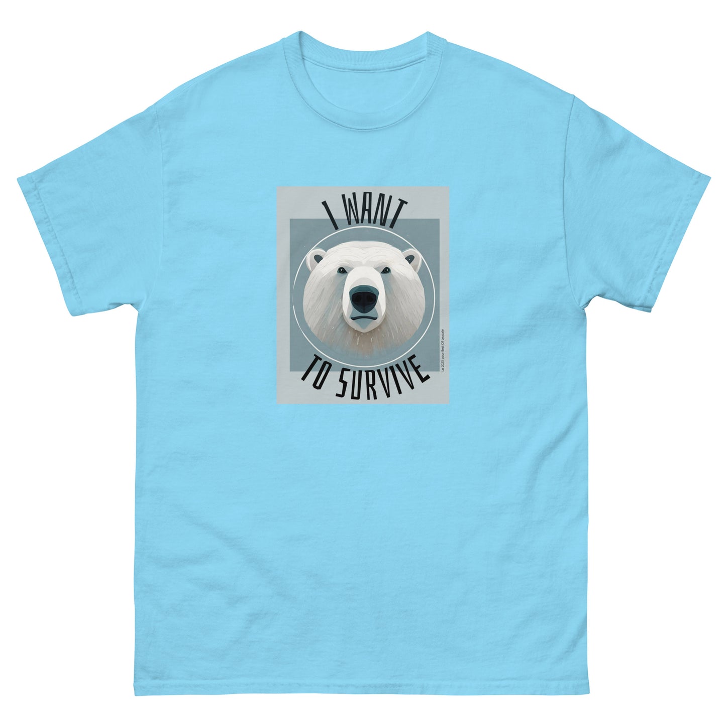 T-shirt classique homme polar bear