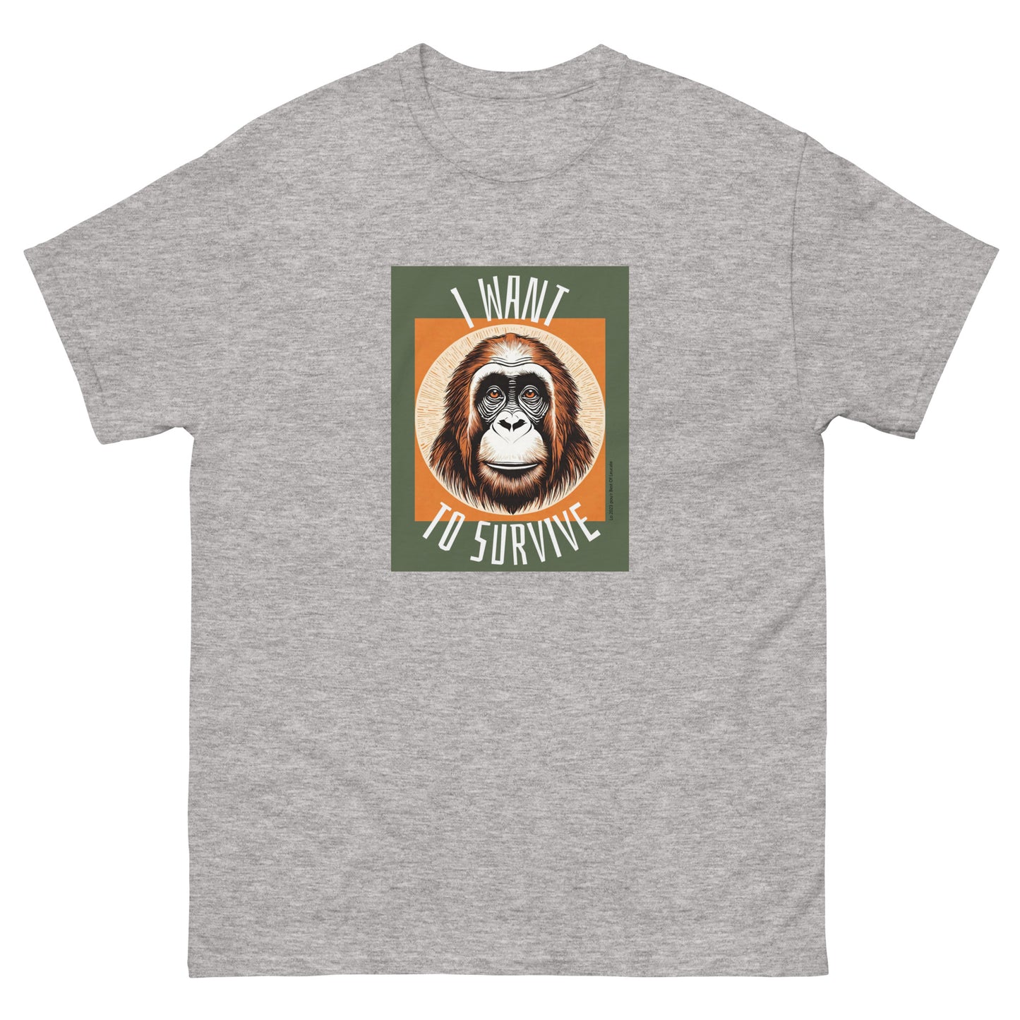 T-shirt classique homme monkey